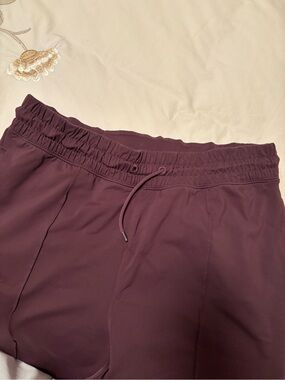 Lululemon athletica Burgundy Drawstring Track Pants
